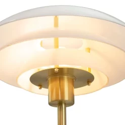 DL31 Vloerlamp Opal/Brass - DybergLarsen - Koop Online -Verlichting Opslag 57047090821636