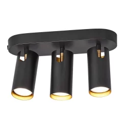 Mimi 3-Spot Plafondlamp Swart - DFTP - Koop Online