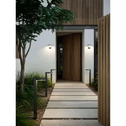 Rica Round LED Solar Cell Wandlamp Black - Nordlux - Koop Online -Verlichting Opslag 5704924004773 5