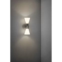 Harlekin Wandlamp Duo Graphite - Herstal - Koop Online -Verlichting Opslag 5705614140122 2