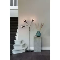 Halo Vloerlamp 3 Gun Black/Marble - Halo Design - Koop Online -Verlichting Opslag 57056397370314