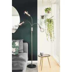 Halo Vloerlamp 3 Gun Black/Marble - Halo Design - Koop Online -Verlichting Opslag 57056397370315