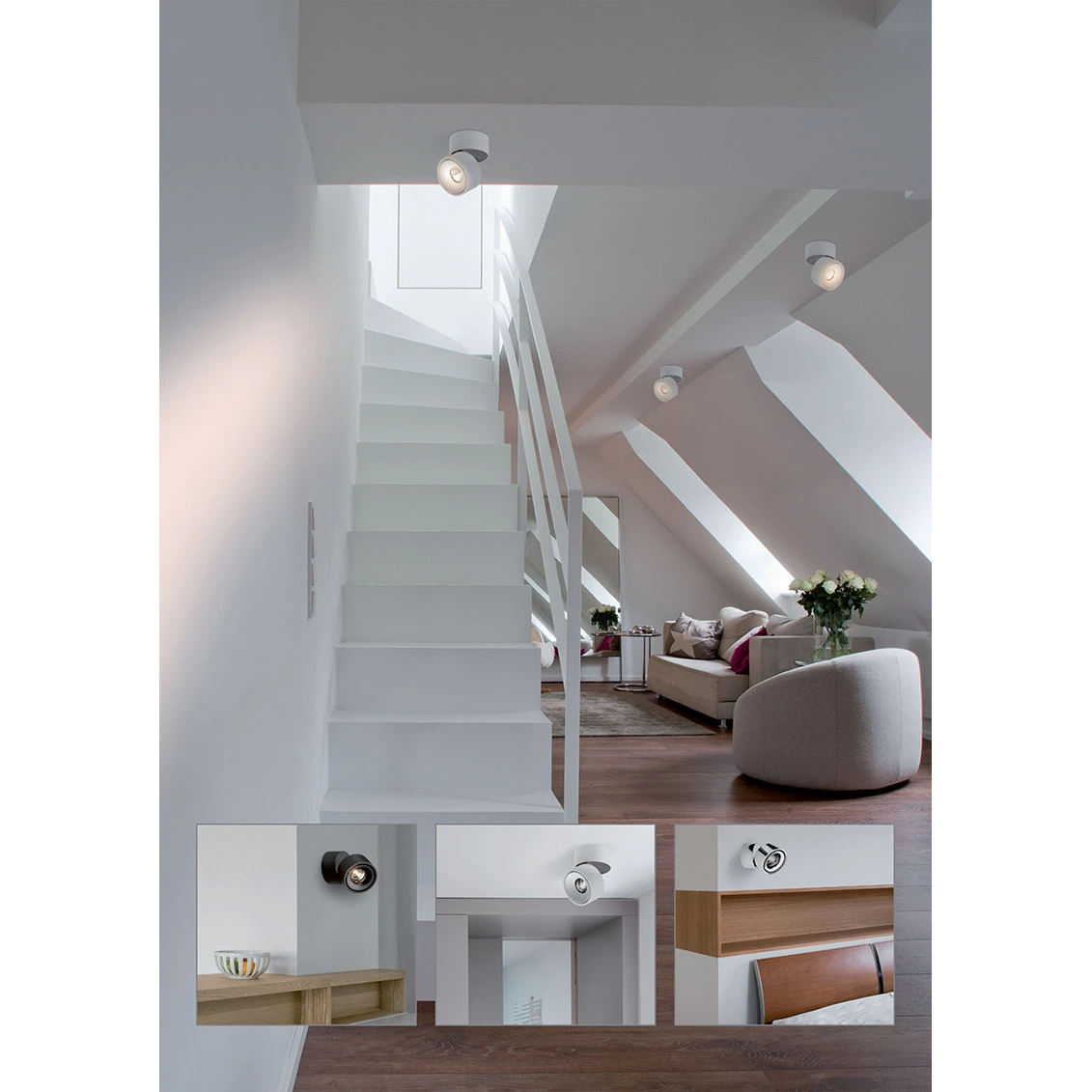 Easy W100 LED Bevestigingsspot 10W Wit - Antidark - Koop Online 5 Easy W100 LED Bevestigingsspot 10W Wit - Antidark - Koop Online - Afbeelding 3