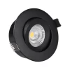 Downlight Ingebouwd Spot 7W 2700K Tilt Zwart - Antidark - Koop Online -Verlichting Opslag 57068720212081