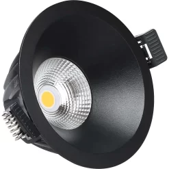 Downlight Ingebouwd Spot 9W 3000K Zwart - Antidark - Koop Online