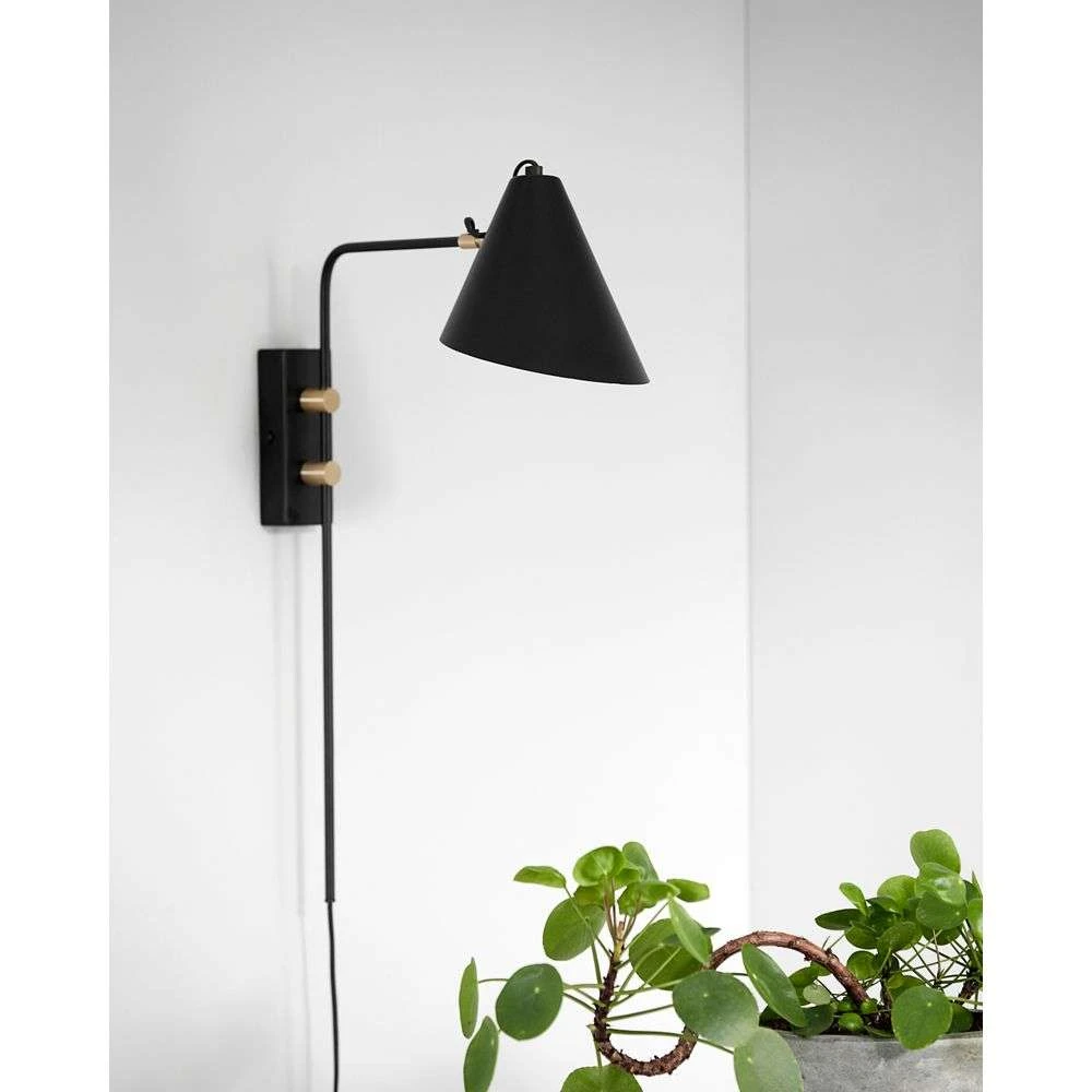 Club Wandlamp 22cm Zwart - House Doctor - Koop Online 6 Club Wandlamp 22cm Zwart - House Doctor - Koop Online - Afbeelding 4