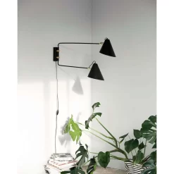 Club Double Wandlamp 81cm Zwart - House Doctor - Koop Online 8 Club Double Wandlamp 81cm Zwart - House Doctor - Koop Online -Verlichting Opslag 5707644447660 1