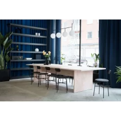 TR Bulb Suspension Frame Black/Shiny Opal - Menu - Koop Online -Verlichting Opslag 5709262028498 MENU TR Bulb suspension black 5