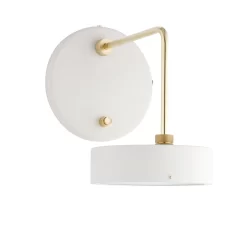 Petite Machine Wandlamp Oyster White - Made By Hand - Koop Online