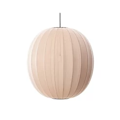 Knit-Wit 75 Round Hanglamp Sand Stone - Made By Hand - Koop Online