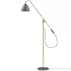 Bestlite Bl4 VloerLamp Ø21 Geelkoper/Gray - GUBI - Koop Online