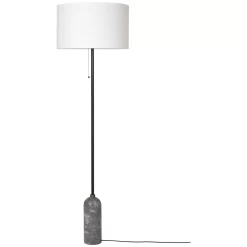 Gravity VloerLamp Grijs Marmer/Wit - GUBI - Koop Online