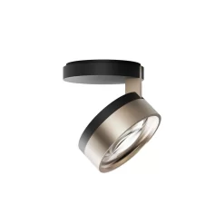 Blade C1+ Slim Plafondlamp Matt Black/Silver Gold - Light-Point - Koop Online -Verlichting Opslag 5711389001506 5