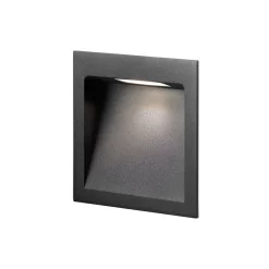 Delin 2 LED 3000K Wandlamp Zwart - Light-Point - Koop Online