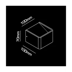 Mood 1 LED 3000K Wandlamp Zwart/Goud - Light-Point - Koop Online -Verlichting Opslag 5711389610630 Mood 1 LED sort guld 2