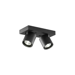Focus Mini 2 LED 3000K Plafondlamp Zwart - Light-Point - Koop Online