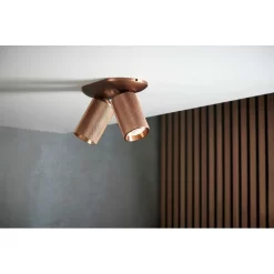 Raw 2 Plafondlamp 3000K Brass - Light-Point - Koop Online -Verlichting Opslag 57113897095943