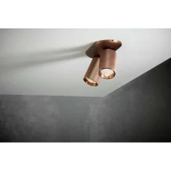 Raw 2 Plafondlamp 3000K Brass - Light-Point - Koop Online -Verlichting Opslag 57113897095944