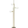 Balance Vloerlamp Brass/Opal - Hübsch - Koop Online -Verlichting Opslag 5712772061909 1