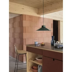 Top Hanglamp Ø36 Dark Green - Muuto - Koop Online -Verlichting Opslag 5713295831277 top pendel oe36 dark green 3