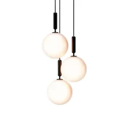 Miira 3 Hanglamp Large Rock Grey/Opal White - Nuura - Koop Online
