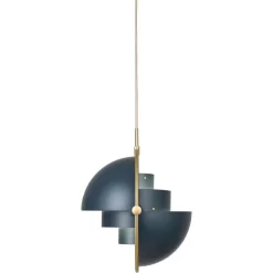 Multi-Lite Hanglamp Ø36 Messing/Midnight Blue - GUBI - Koop Online -Verlichting Opslag 5715015229302multi lite pendant midnight blue4