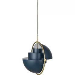 Multi-Lite Hanglamp Ø36 Messing/Midnight Blue - GUBI - Koop Online -Verlichting Opslag 5715015229302multi lite pendant midnight blue5