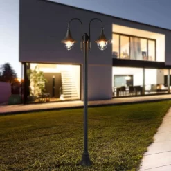 Lilou Buiten Tuinlamp Black - Lindby - Koop Online -Verlichting Opslag 62911057011983