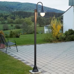 Daphne Buiten Tuinlamp Black - Lindby - Koop Online -Verlichting Opslag 62911065568584