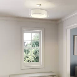 Pikka Plafondlamp White/Chrom - Lindby - Koop Online -Verlichting Opslag 62911065585552