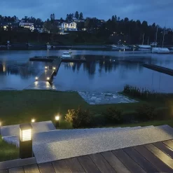 Halmstad 85 LED 85W Buiten Bollard Zwart - Norlys - Koop Online -Verlichting Opslag 70428914830603