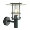 Stockholm Buiten Wandlamp Kleine Zwart - Norlys - Koop Online -Verlichting Opslag 70428928000641