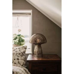 Fungo Taffellamp 22 Special Edition Brown - Globen Lighting - Koop Online -Verlichting Opslag 7319436214060 fungo 22 bordlampe special edition brown 4