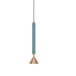 Apollo 39 Hanglamp Deep Sea/Polished Brass - Pholc - Koop Online