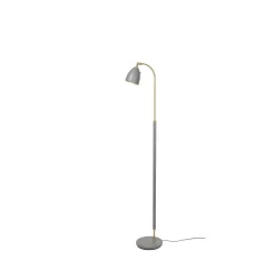 Deluxe Vloerlamp Warm Grijs/Geelkoper LED - Belid - Koop Online