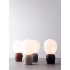 Buddy Tafellamp Donkere Roest/Opaal - Belid - Koop Online -Verlichting Opslag 739153406196820buddy20bordlampe20mc3b8rk20ruststrukturopal20 20belid 4