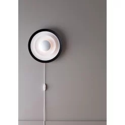 Diablo Wandlamp LED Mat Zwart/Glanzend Rood Ø300mm - Belid - Koop Online -Verlichting Opslag 739153407064920diablo20vc3a6glampe20led20mat20sortblank20rc3b8d20c3b8300mm20 20belid 2