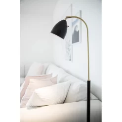 Deluxe Vloerlamp Wit/Geelkoper LED - Belid - Koop Online -Verlichting Opslag 739153426738420deluxe20gulvlampe20hvidmessing20led20 20belid 5