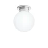 Glob Plafondlamp Ø25 Chrome/Matt White - Konsthantverk - Koop Online -Verlichting Opslag 7394072372244glob loft oe251