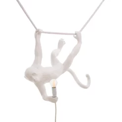 Monkey Hanglamp Swing Wit - Seletti - Koop Online