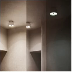 Wan Plafondlamp/Wandlamp Zwart - Flos - Koop Online -Verlichting Opslag 800 6 1