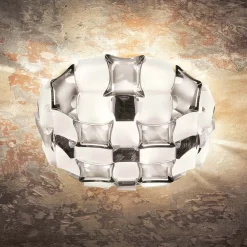 Mida Plafondlamp/Wandlamp Large White-Platinum - Slamp - Koop Online -Verlichting Opslag 802472708095620mida20loftlampevc3a6glampe20large20white platinum20 20slamp 4