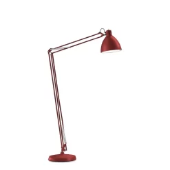 JJ Mid Vloerlamp Amarent Red - Leucos - Koop Online