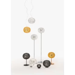 Mini Planet Plug Taffellamp Smoke - Kartell - Koop Online -Verlichting Opslag 80589673088844