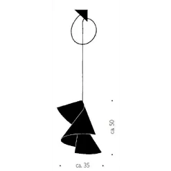 Willydilly Hanglamp - Ingo Maurer - Koop Online -Verlichting Opslag 8200900082186willydilly20pendel2020020cm20 2020ingo20maurer 4