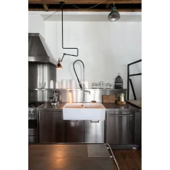 312 Plafondlamp Zwart/Koper - Lampe Gras - Koop Online -Verlichting Opslag 8200900082437 312 loftlampe sortkobber lampe gra