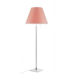 Costanza VloerLamp Alu/Edgy Pink - Luceplan - Koop Online