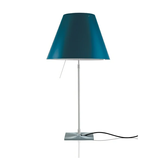 Costanza Tafellamp Met Dimmer Alu/Petroleum Blue - Luceplan - Koop Online 3 Costanza Tafellamp Met Dimmer Alu/Petroleum Blue - Luceplan - Koop Online