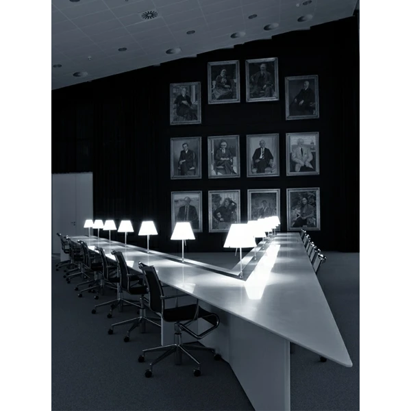 Costanza Tafellamp Met Dimmer Alu/Petroleum Blue - Luceplan - Koop Online 4 Costanza Tafellamp Met Dimmer Alu/Petroleum Blue - Luceplan - Koop Online - Afbeelding 2