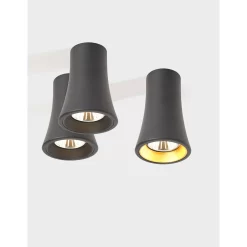 Naga Plafondlamp Zwart/Zwart - Trizo21 - Koop Online 7 Naga Plafondlamp Zwart/Zwart - Trizo21 - Koop Online -Verlichting Opslag 8200900087620 naga loftlampe sortsort trizo21 3